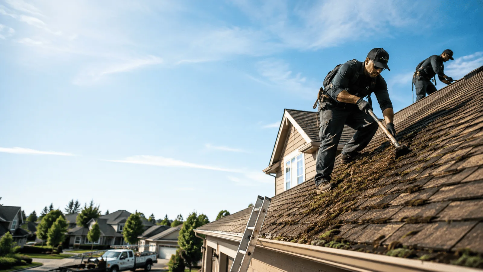 Roof Moss Removal in Lane, OK near me
